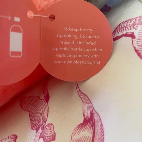 🏝️Big $5 Sale!🏝️Bougie Rose Dog Toy - Picture 5 of 5